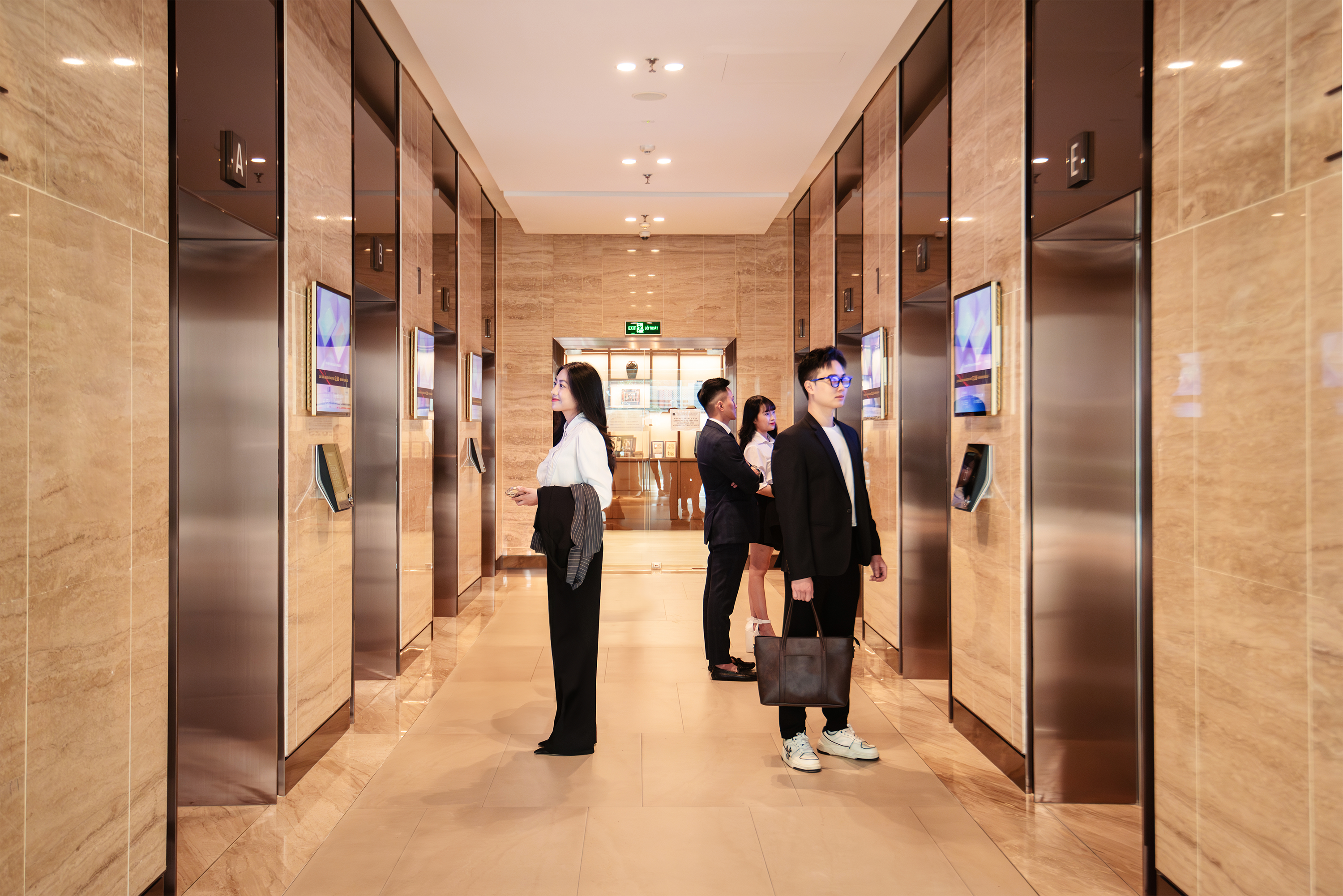 Các màn hình quảng cáo tại thang máy của Chicilon Media nhận được sự tương tác cao