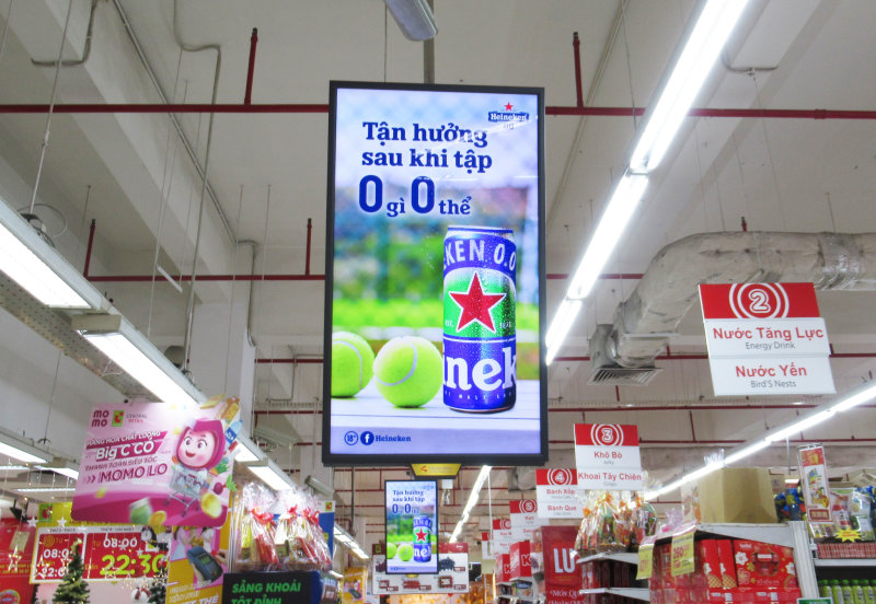 Quảng cáo tại siêu thị cần đảm bảo hình ảnh/video bắt mắt, nội dung chất lượng, thông điệp rõ ràng, dễ hiểu