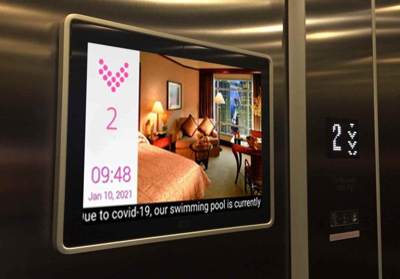 Quảng cáo thang máy của WeWin Media nổi bật nhờ nội dung mang tính kể chuyện