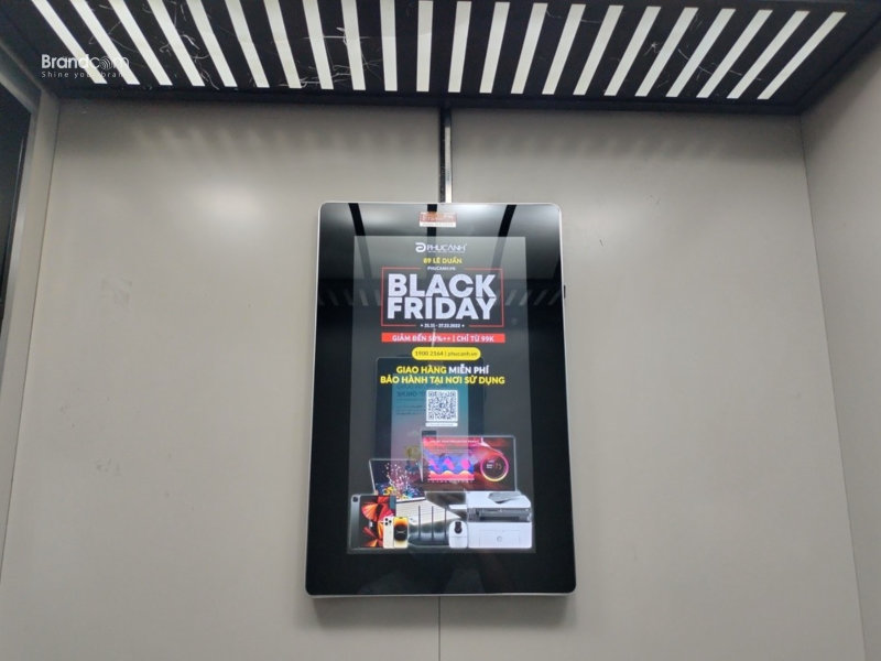 BrandCom là đối tác chiến lược phù hợp cho những chiến dịch truyền thông thang máy kết hợp với báo điện tử và mạng xã hội