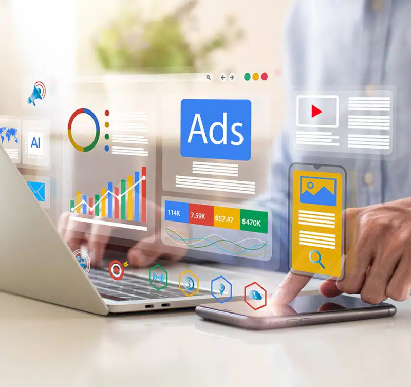 Digital advertising là hình thức quảng cáo trực tuyến sử dụng nền tảng số để tiếp cận khách hàng mục tiêu.