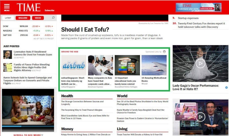 Native Ads được hiển thị dưới dạng nội dung gợi ý, xuất hiện tự nhiên trong trải nghiệm người dùng.