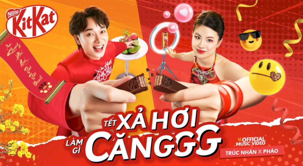 Chiến dịch quảng cáo "Tết xả hơi - làm gì căng" của KitKat là một ví dụ điển hình cho việc nhắm đúng đối tượng mục tiêu
