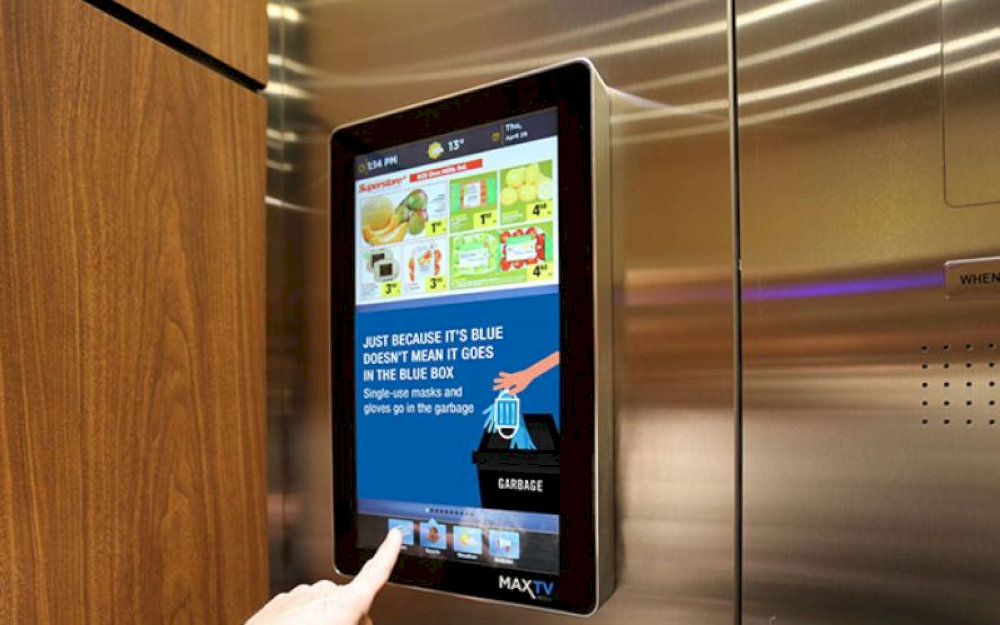 Màn hình tương tác tạo trải nghiệm mới mẻ và thu hút người dùng.