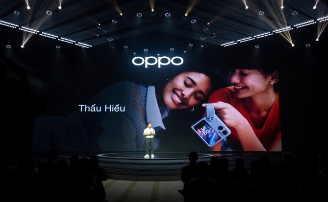 The images from the recent OPPO product launch