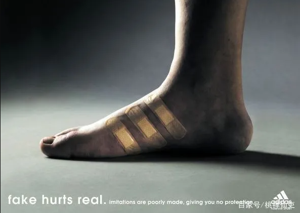 Quảng cáo Fake hurts real của Adidas