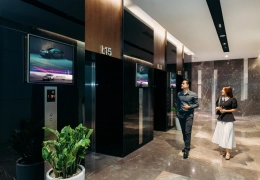 Hiệu ứng 30 giây của truyền thông thang máy