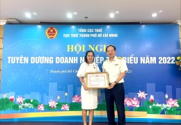 Chicilon Media nhận biểu dương của cơ quan thuế nhà nước